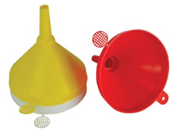 FAIAUFUNNEL3 Plastic Funnel 150mm Set, 3 Piece