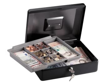 MLKCB12ML Medium Cash Box with Keyed Lock