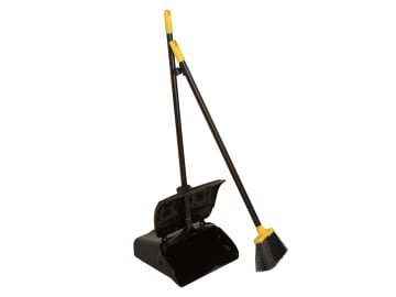 BDZHDLPBSET Heavy-duty Long Handled Dustpan and Brush Set