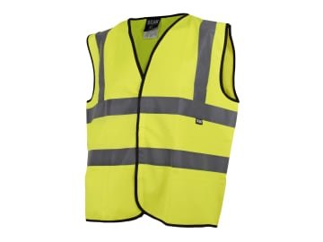 SCAHVWM Hi-Vis Yellow Waistcoat