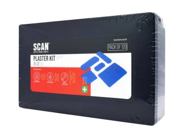 SCAFAPLACAT Assorted Hypoallergenic Blue Plasters 120