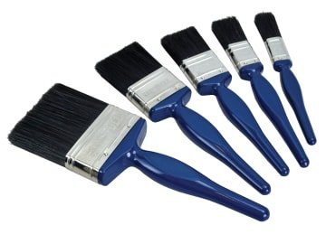 FAIPBUSET5 Utility Paint Brush Set, 5 Piece