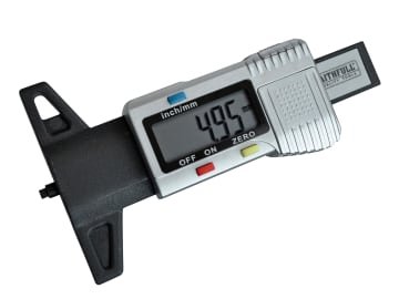 FAIAUDEPTH Tyre Depth Gauge Digital Readout 0-25mm