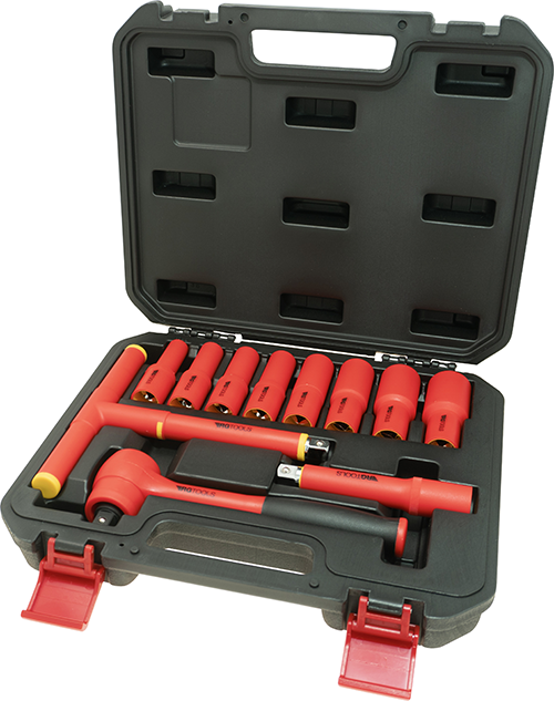 VDE 1/2″ Socket Set 11-Pc