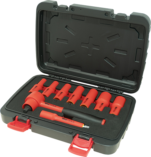 VDE 3/8″ Socket Set 9-Pc
